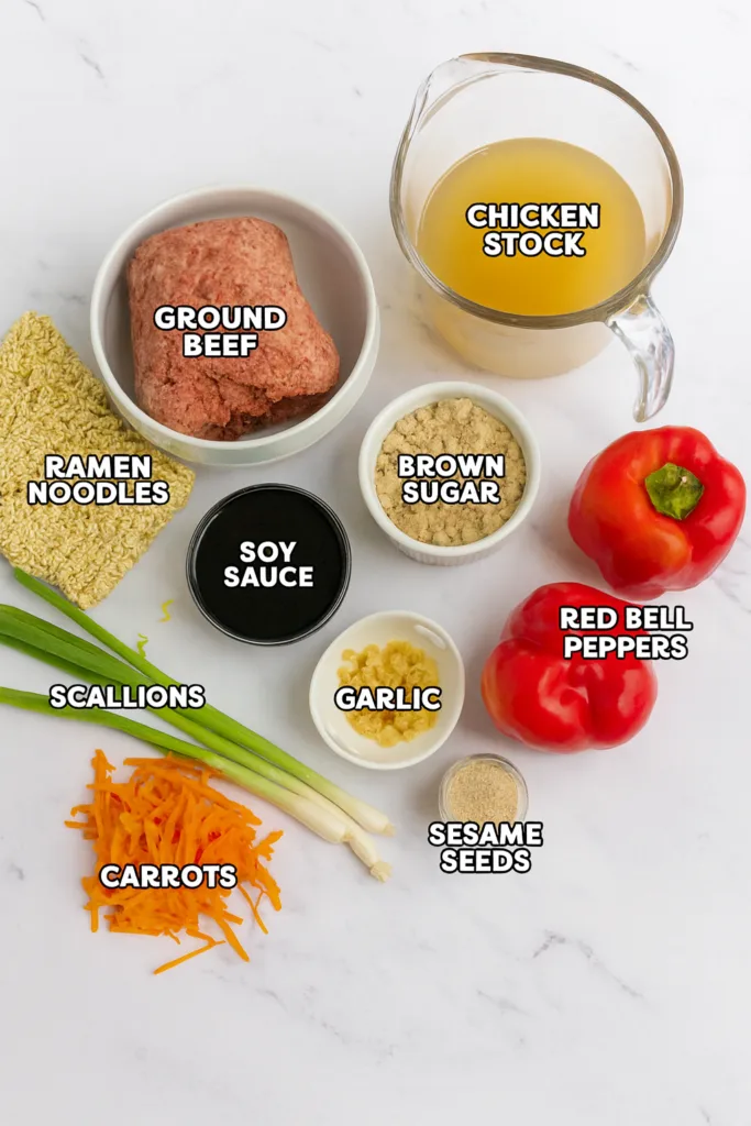 Slow Cooker Beef Ramen Noodles