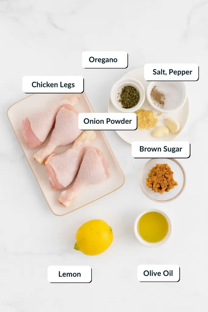 Air Fryer Lemon Garlic Drumsticks