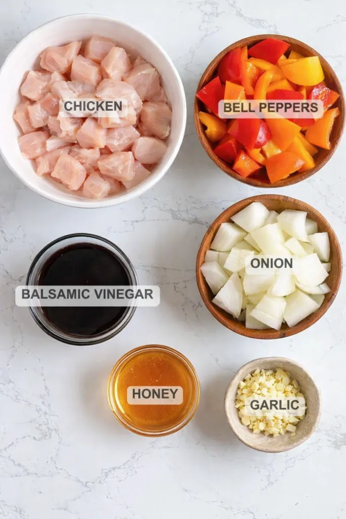 Sheet Pan Honey Balsamic Chicken and Veggies