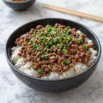 Delicious Korean Ground Beef Bowl (Quick & Easy)