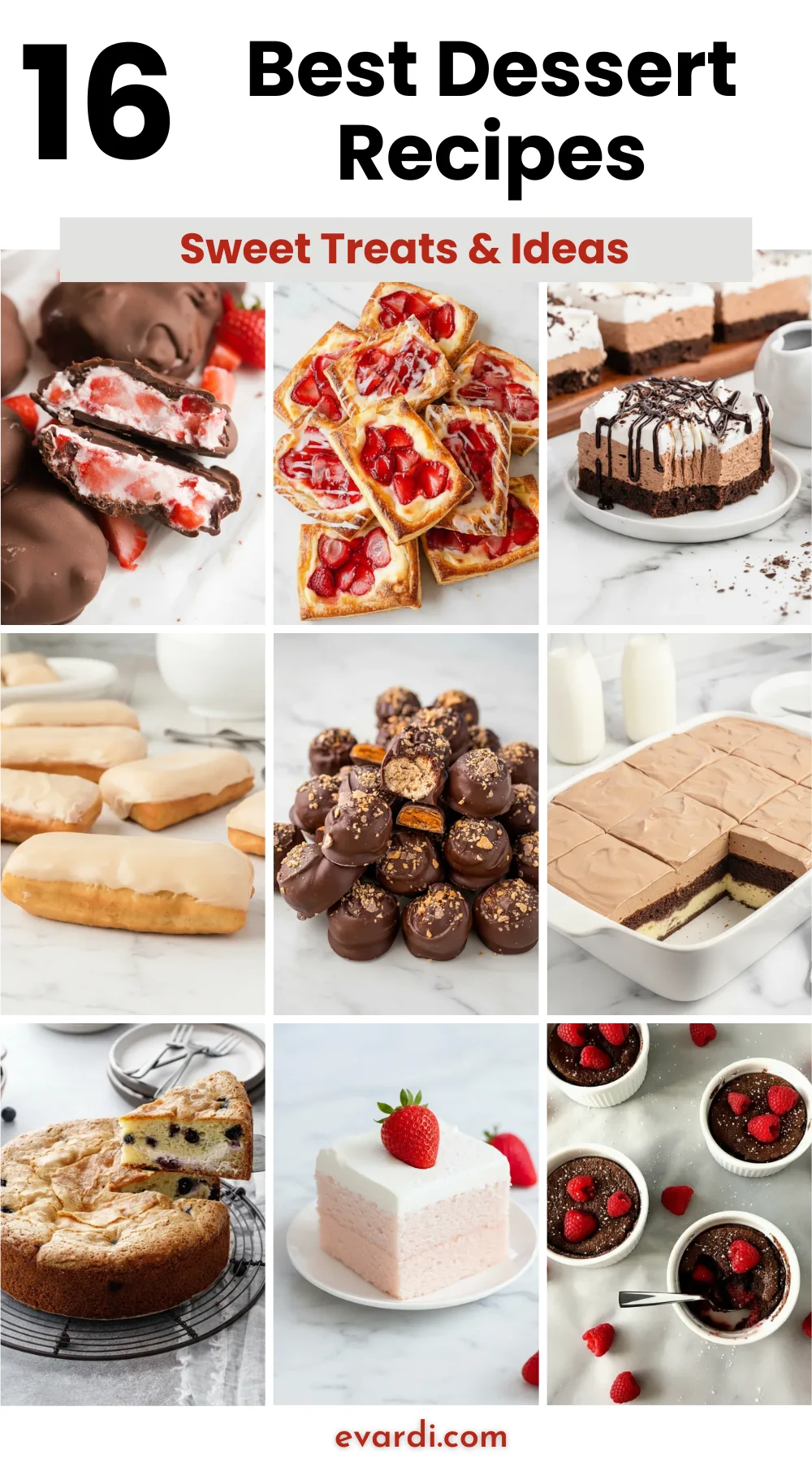 16 Best Dessert Ideas for Irresistible Sweet Treats