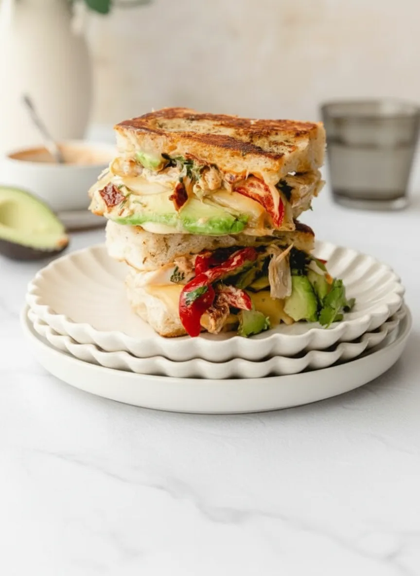 Chicken Avocado Melt Sandwich