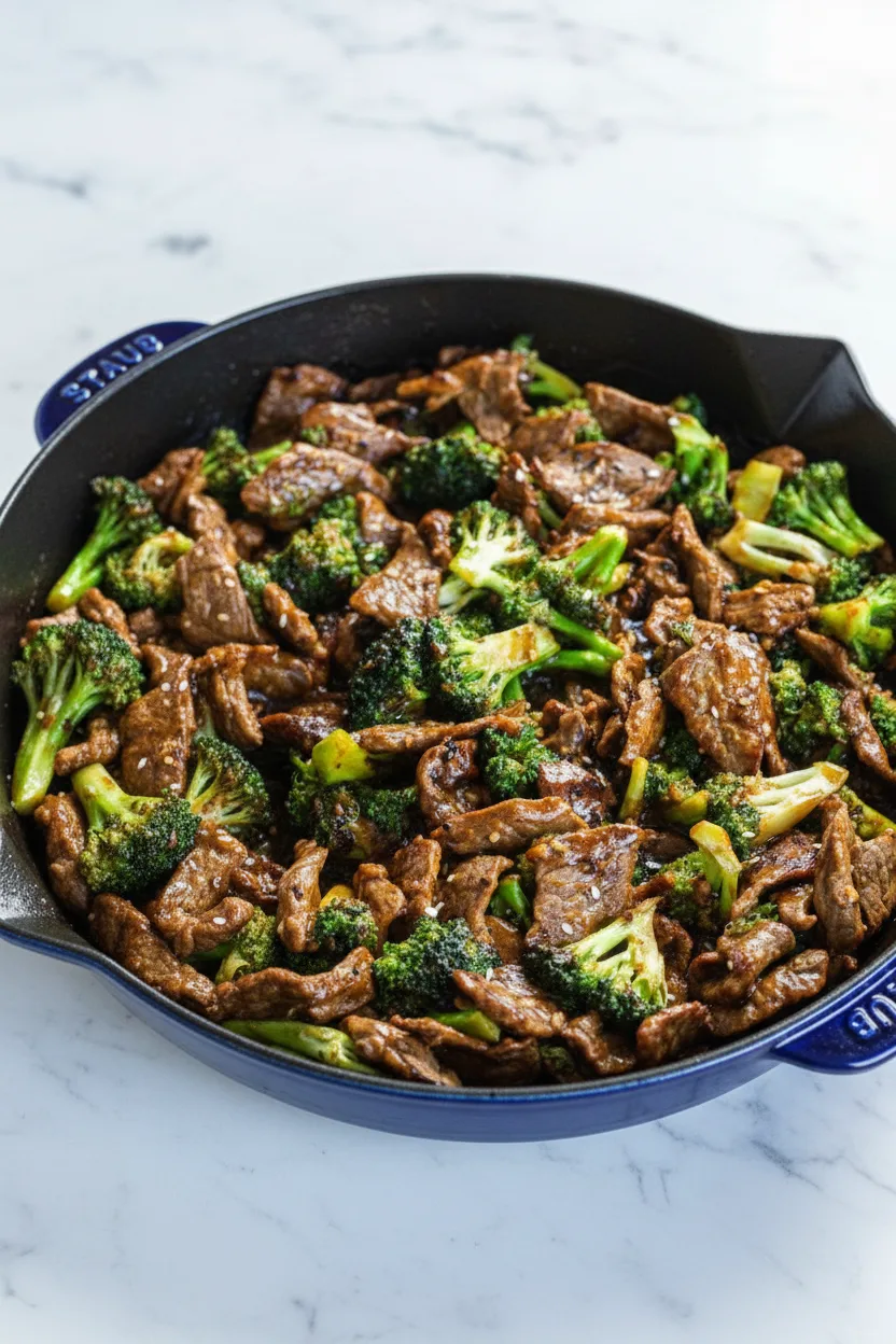Chinese Beef and Broccoli (One Pan Take-Out)