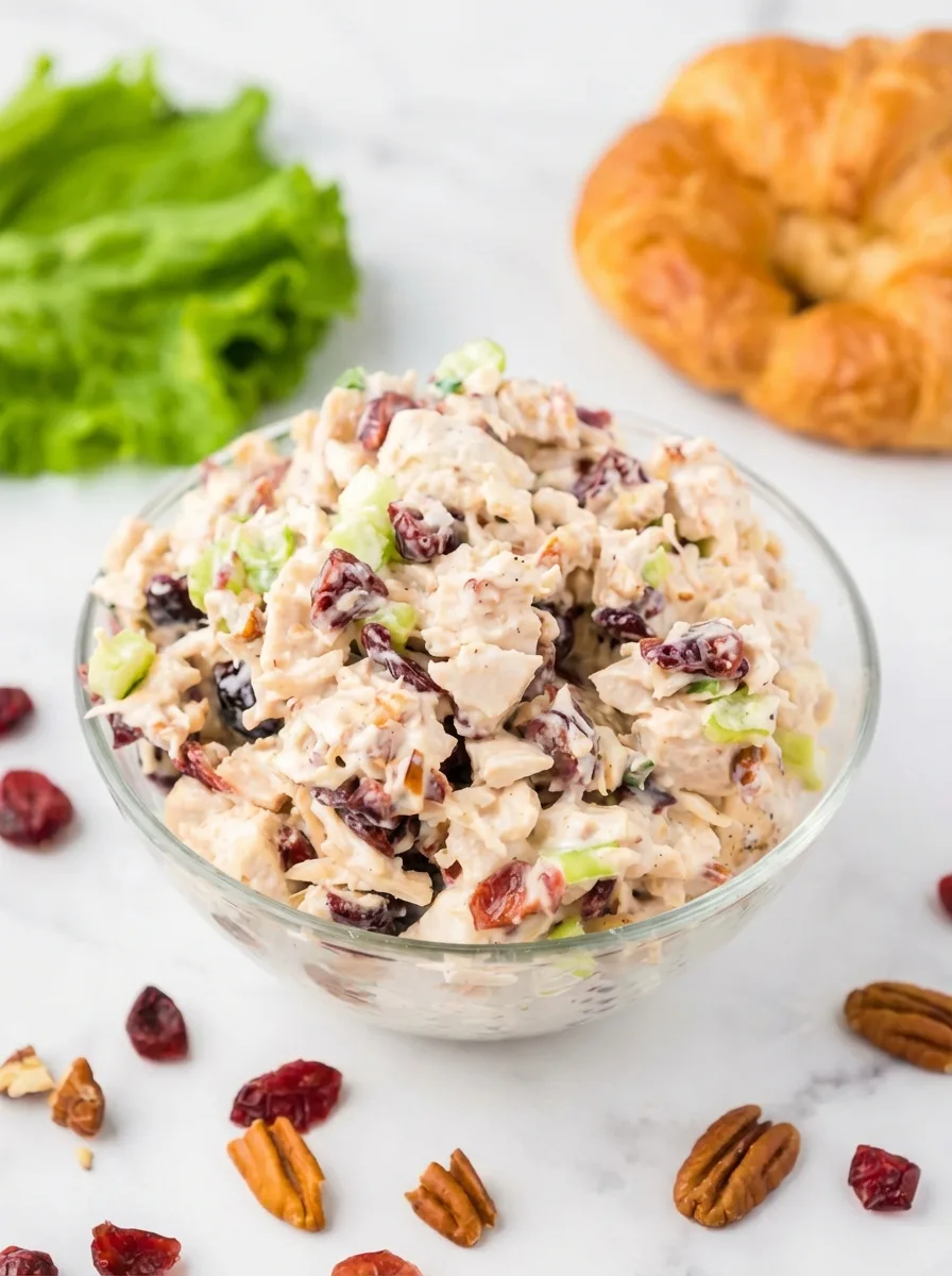 Cranberry Pecan Chicken Salad