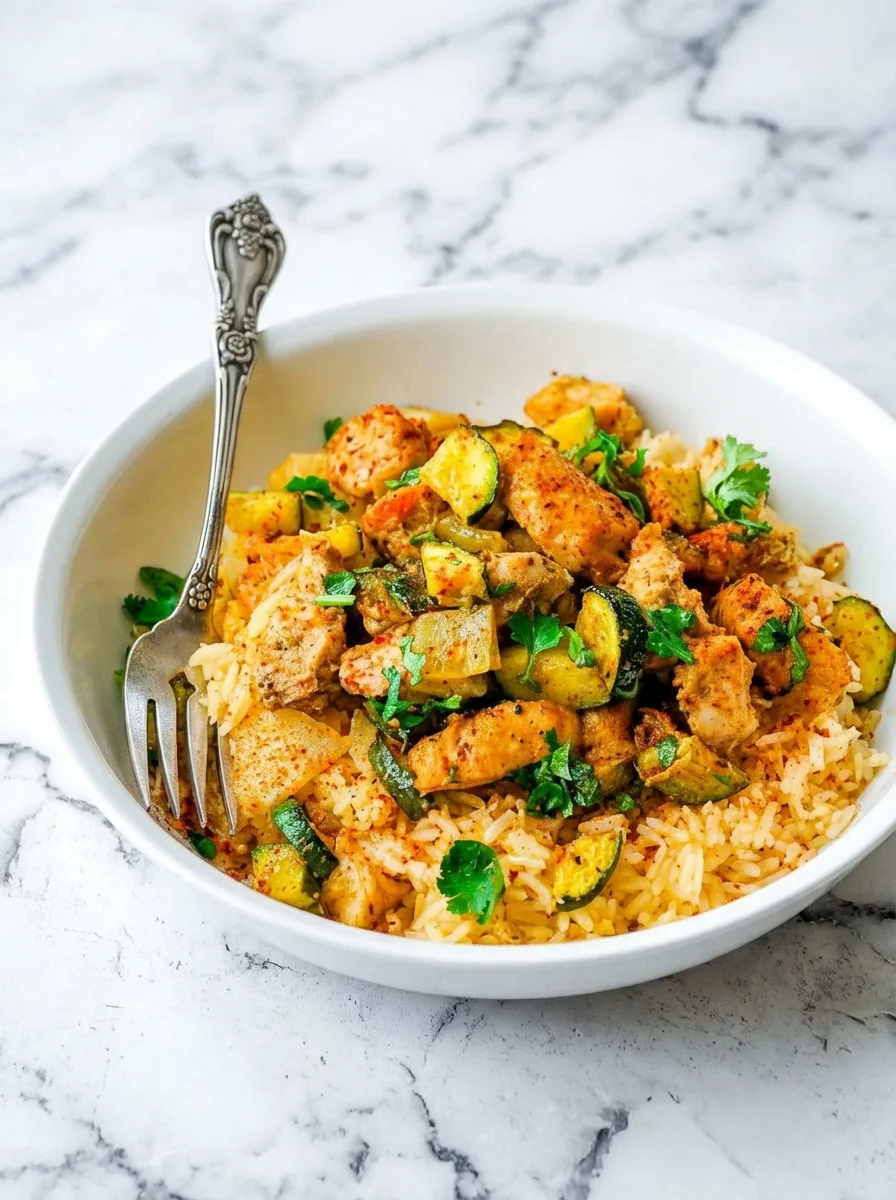 Easy Baked Chicken and Zucchini Recipe