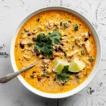 Easy Chicken, Poblano, and Black Bean Soup Recipe