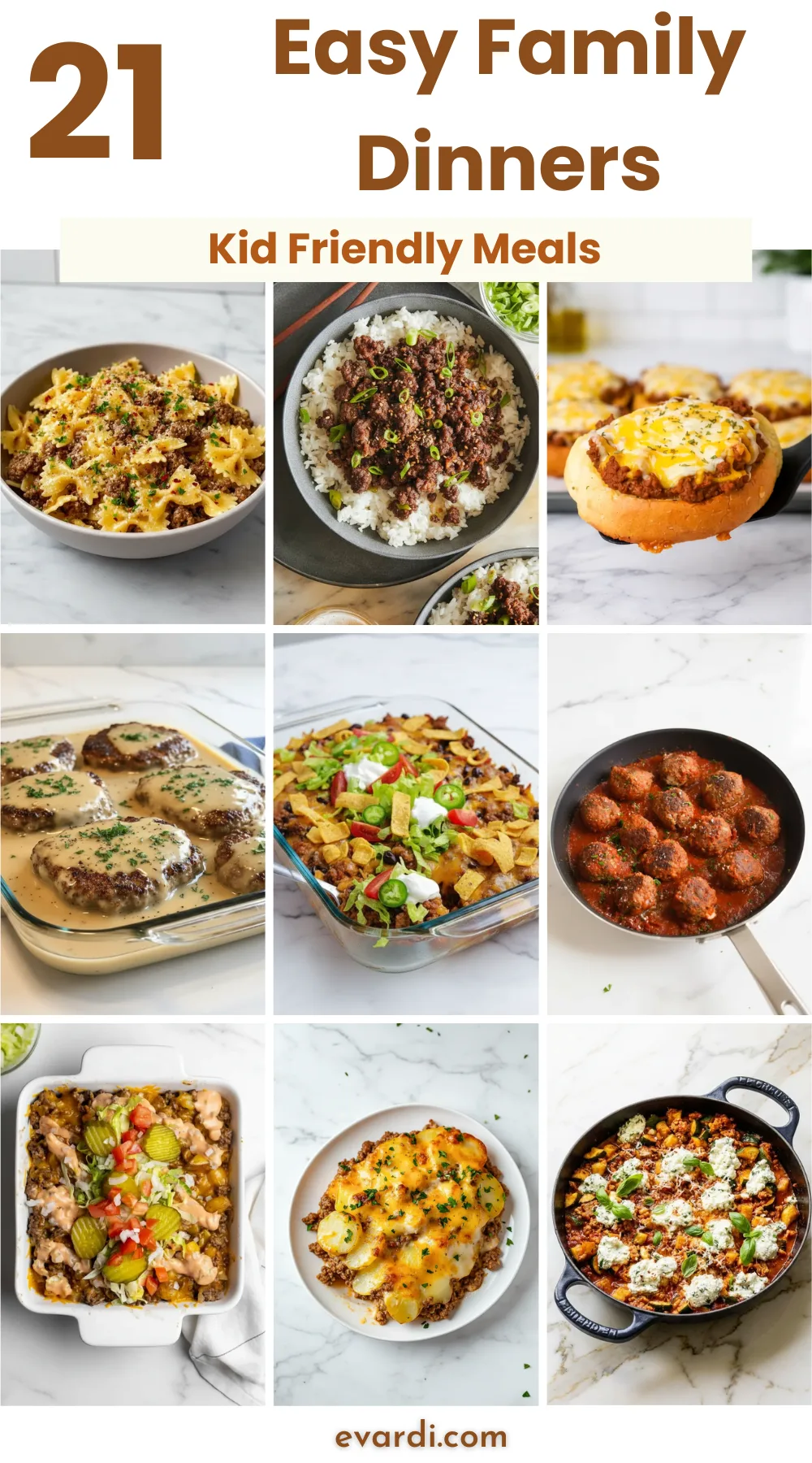 21 Easy Ground Beef Dinners Your Family Will Love