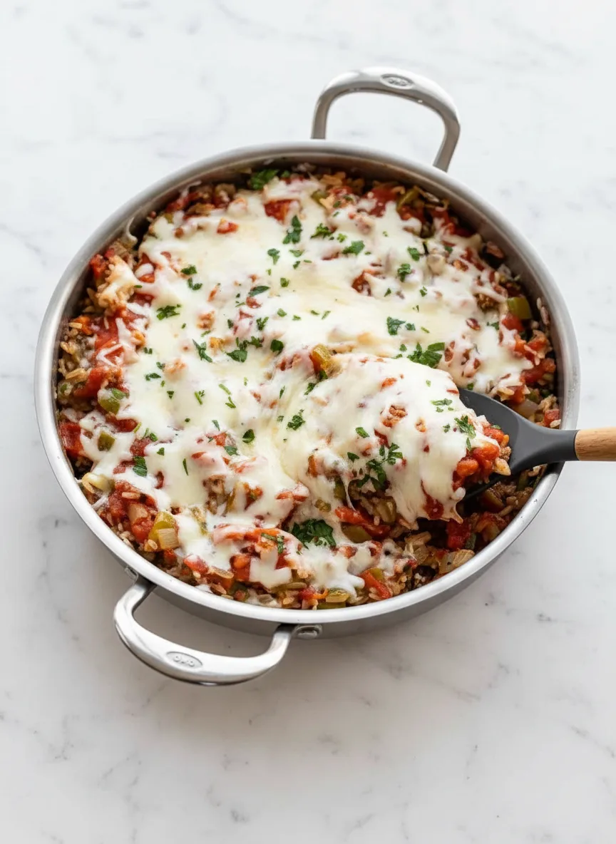 Easy Unstuffed Peppers