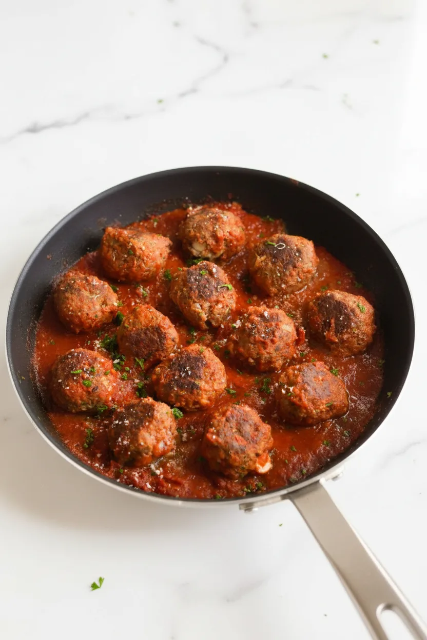 Stuffed Meatballs with Mozzarella Cheese