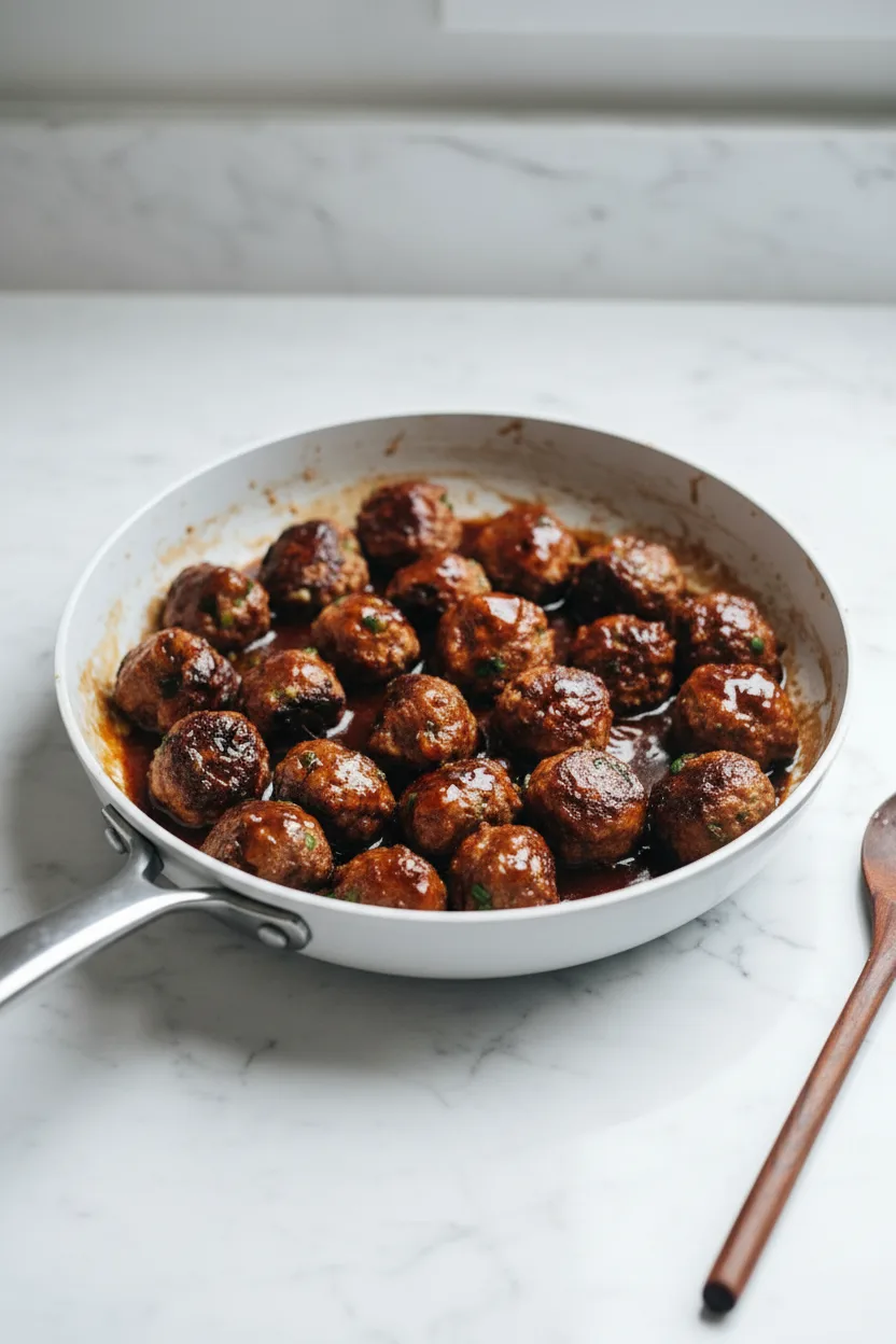 Easy Mongolian Meatballs