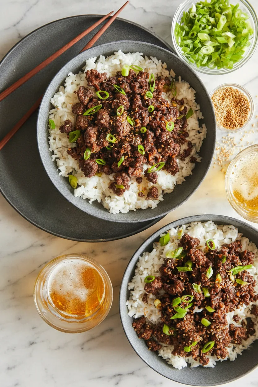 KOREAN BEEF BOWL