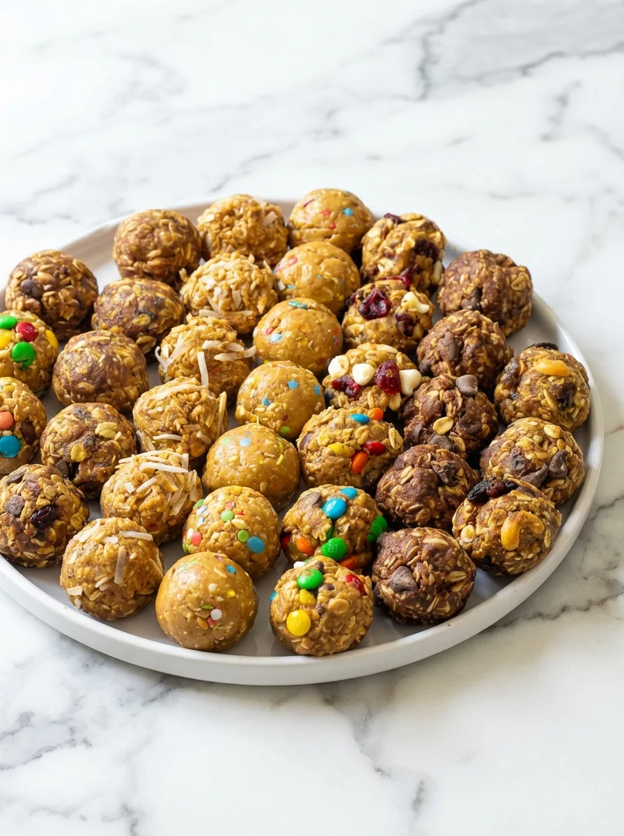 5 Ingredient Peanut Butter Energy Bites