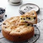 Fluffy Blueberry Cream Cheese Coffee Cake