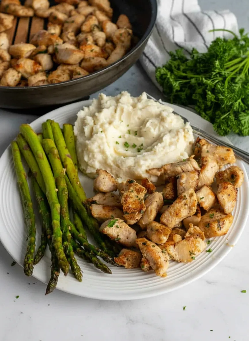 Garlic Butter Chicken Bites