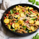 Healthy Tomato Zucchini Pasta Recipe