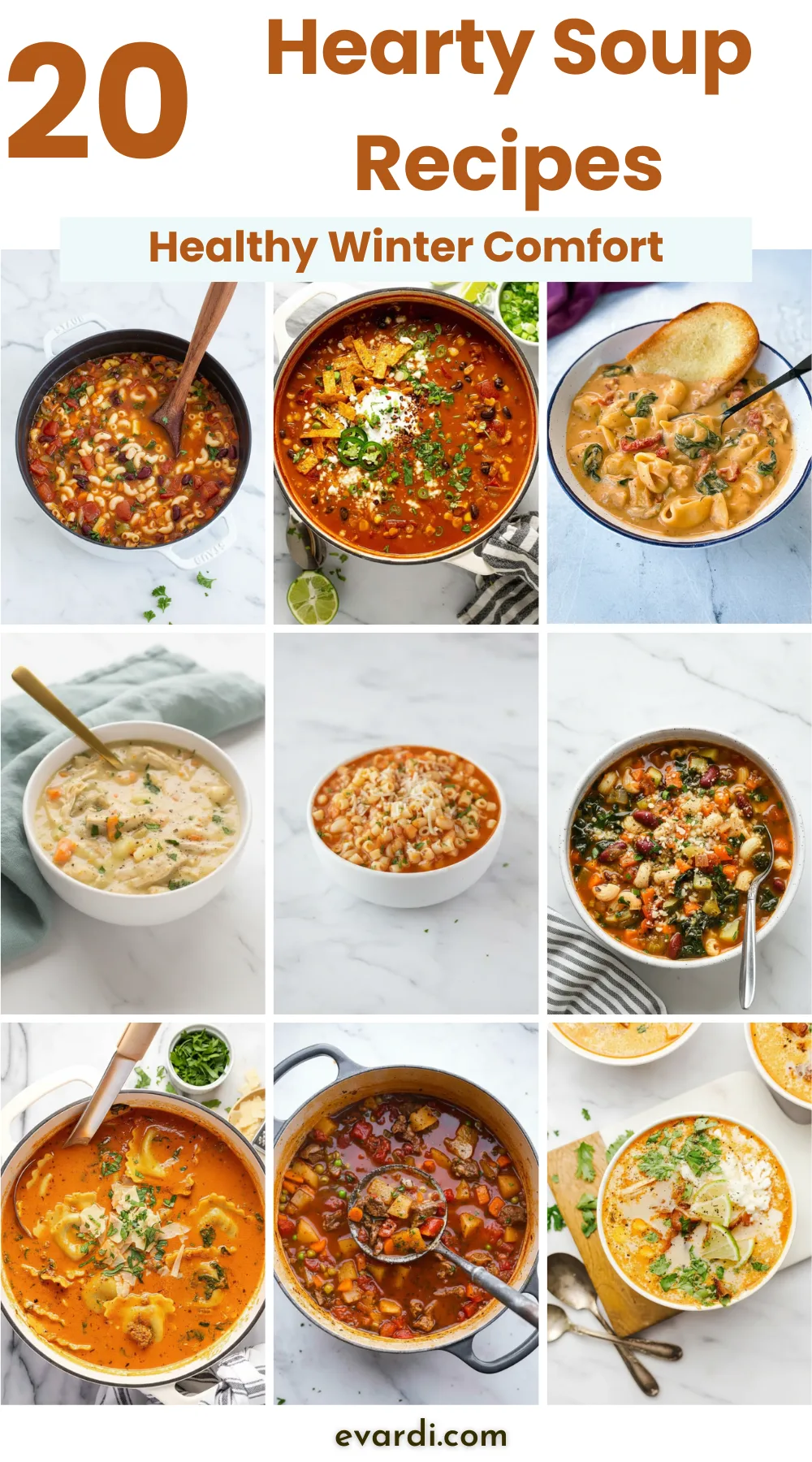20 Hearty Vegetable Soup Recipes for Every Palate