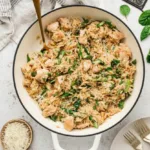 High Protein Chicken Orzo