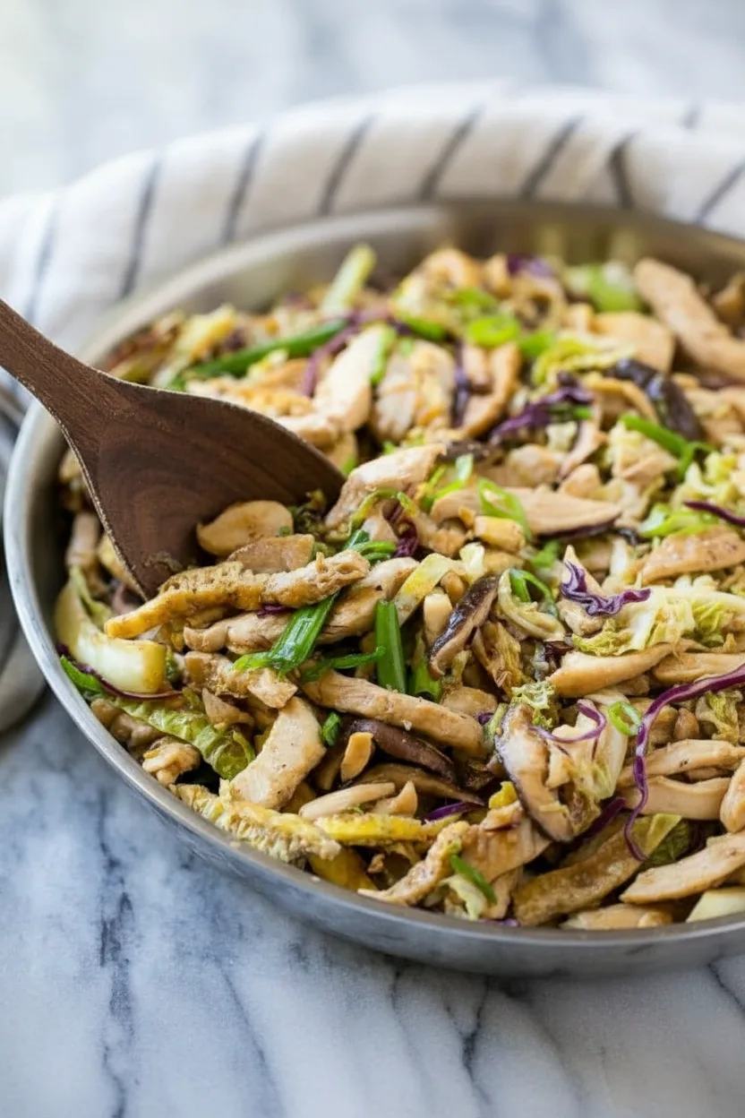 Homemade Moo Shu Chicken Stir-Fry – Easy Asian Dinner