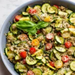 Low Carb Ground Turkey and Zucchini Skillet