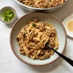 Mongolian Ground Beef Noodles – Quick & Healthy