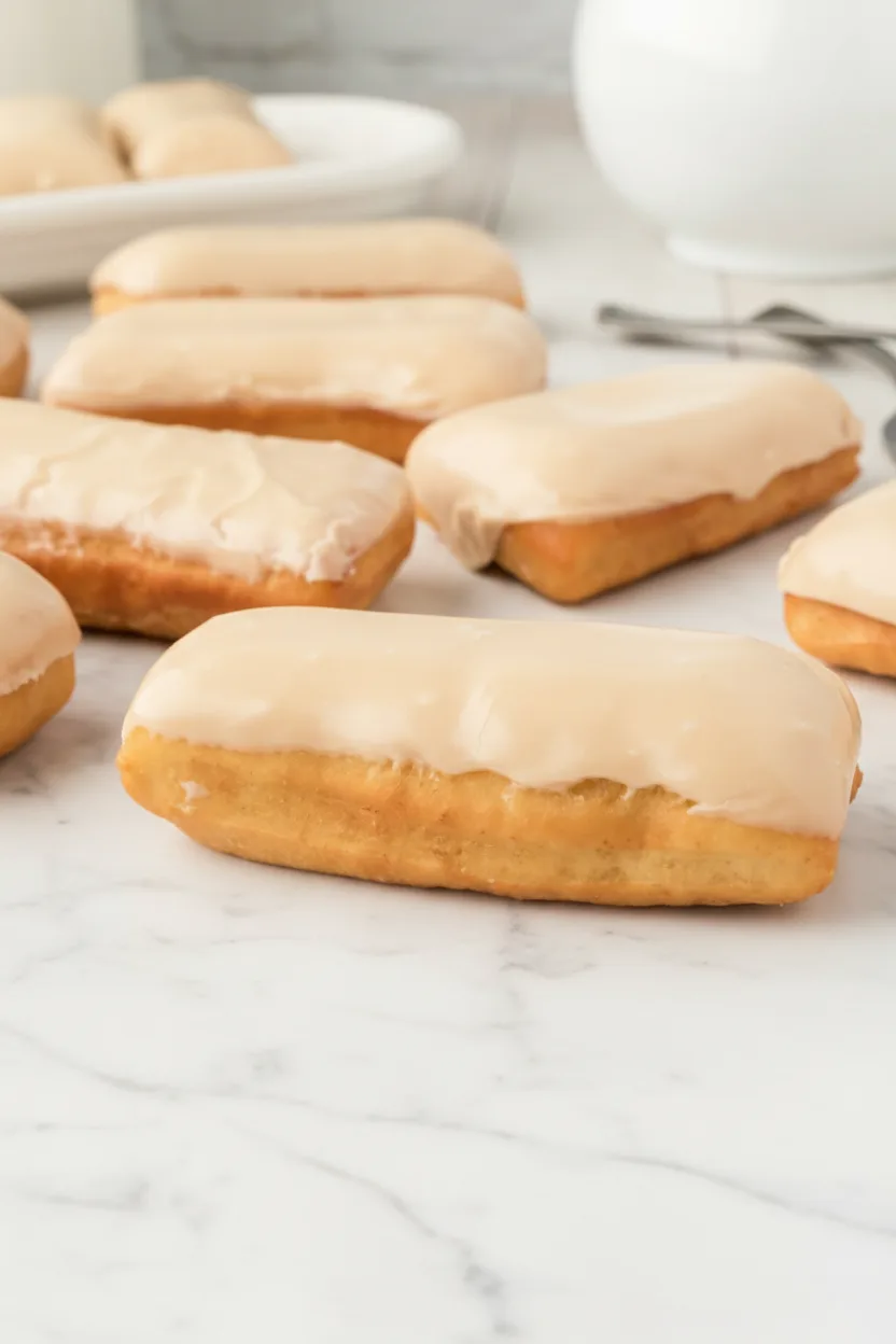 Soft Baked Maple Donut Bars