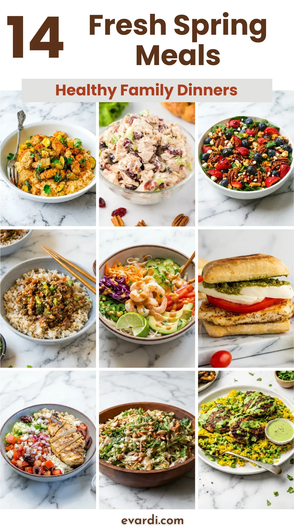 14 Fresh Spring Meals for Easy Family Dinners