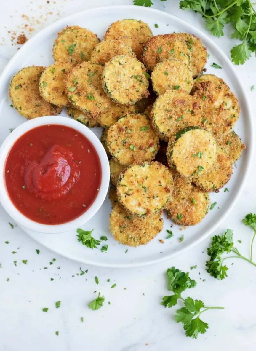 The Best Air Fryer Zucchini Chips