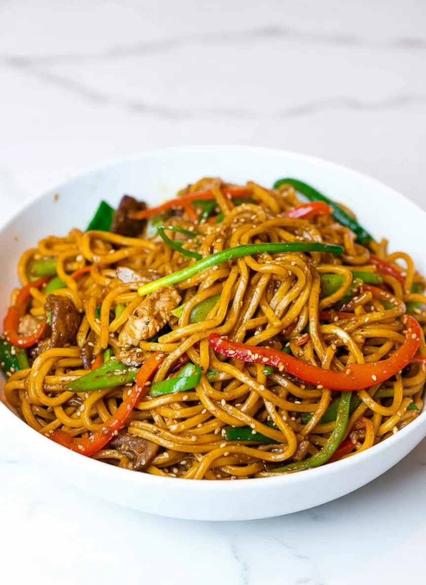 The Best Chicken Lo Mein – Restaurant-Style Noodles
