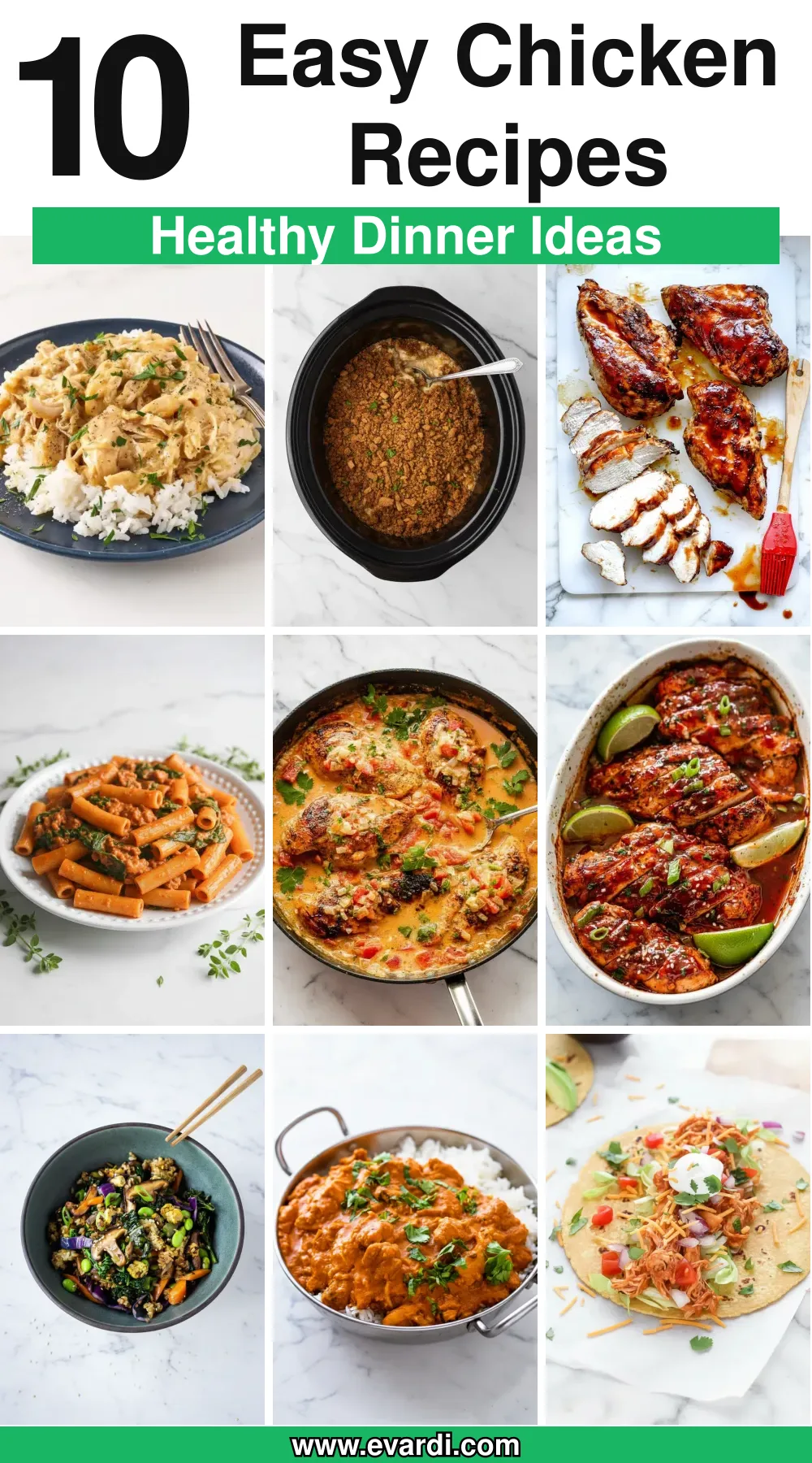 10 Easy Chicken Recipes for Healthy Eating