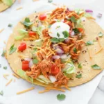 3-Ingredient Crock Pot Chicken Tacos