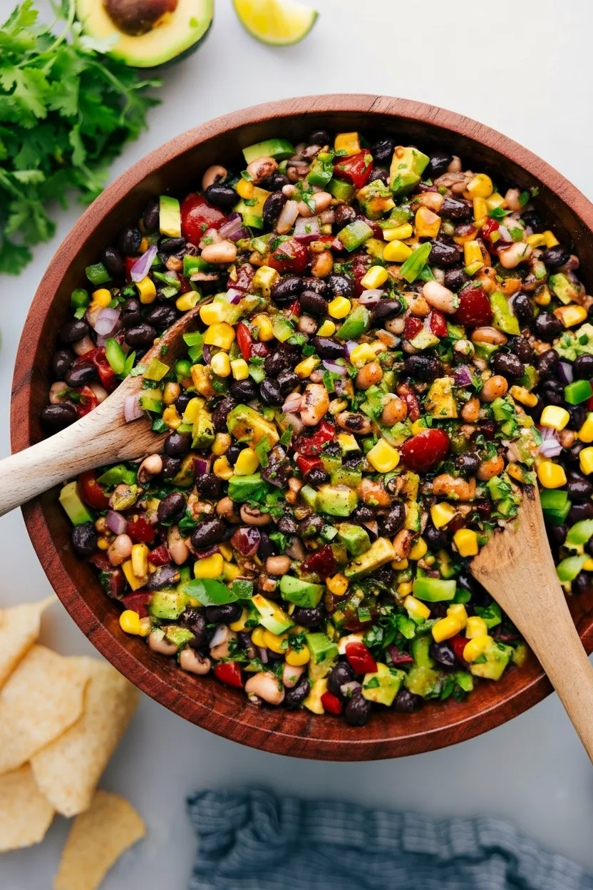 Avocado Corn Caviar Salad Dip