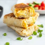 Cheesy Garlic Chicken Wrap