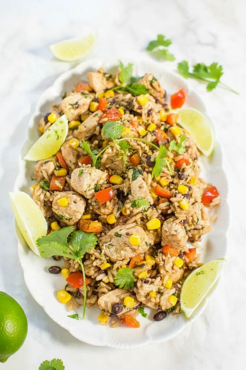 Cilantro Lime Chicken with Rice