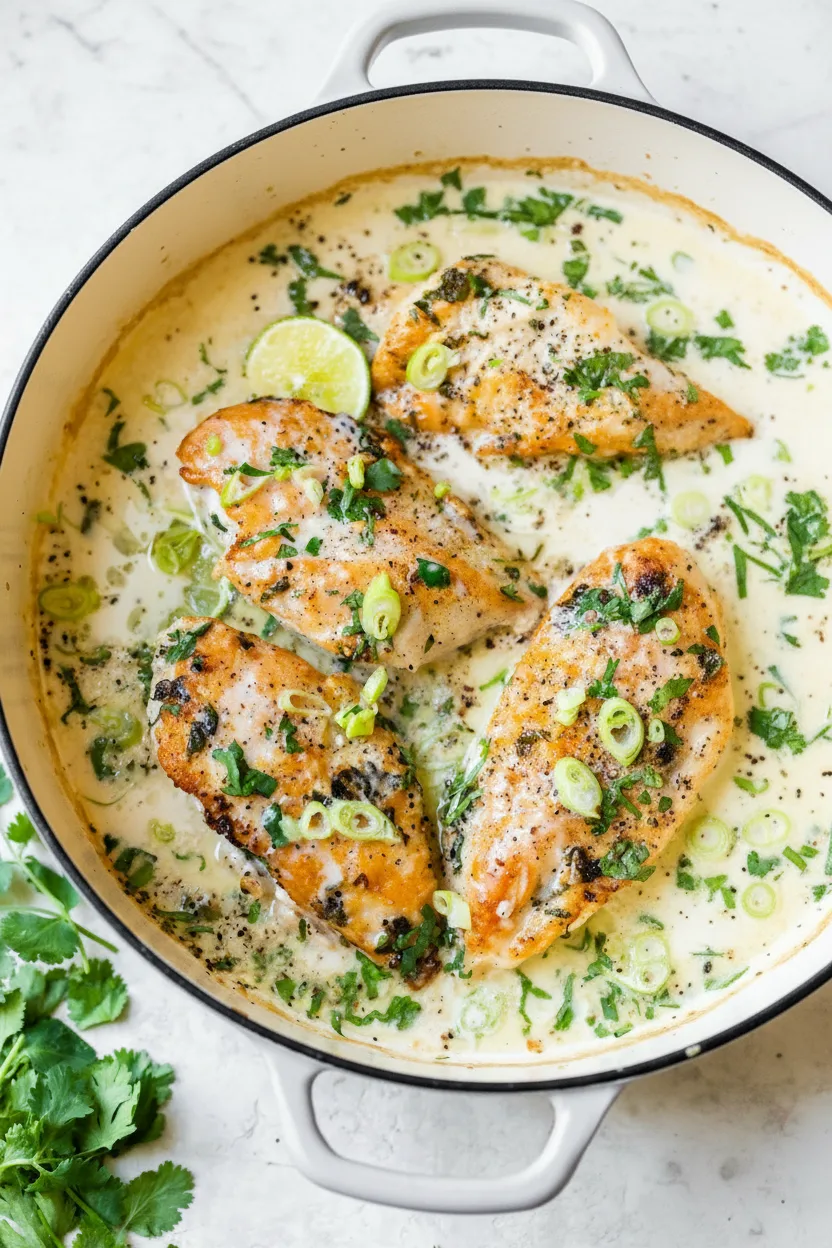 Creamy Coconut Lime Chicken