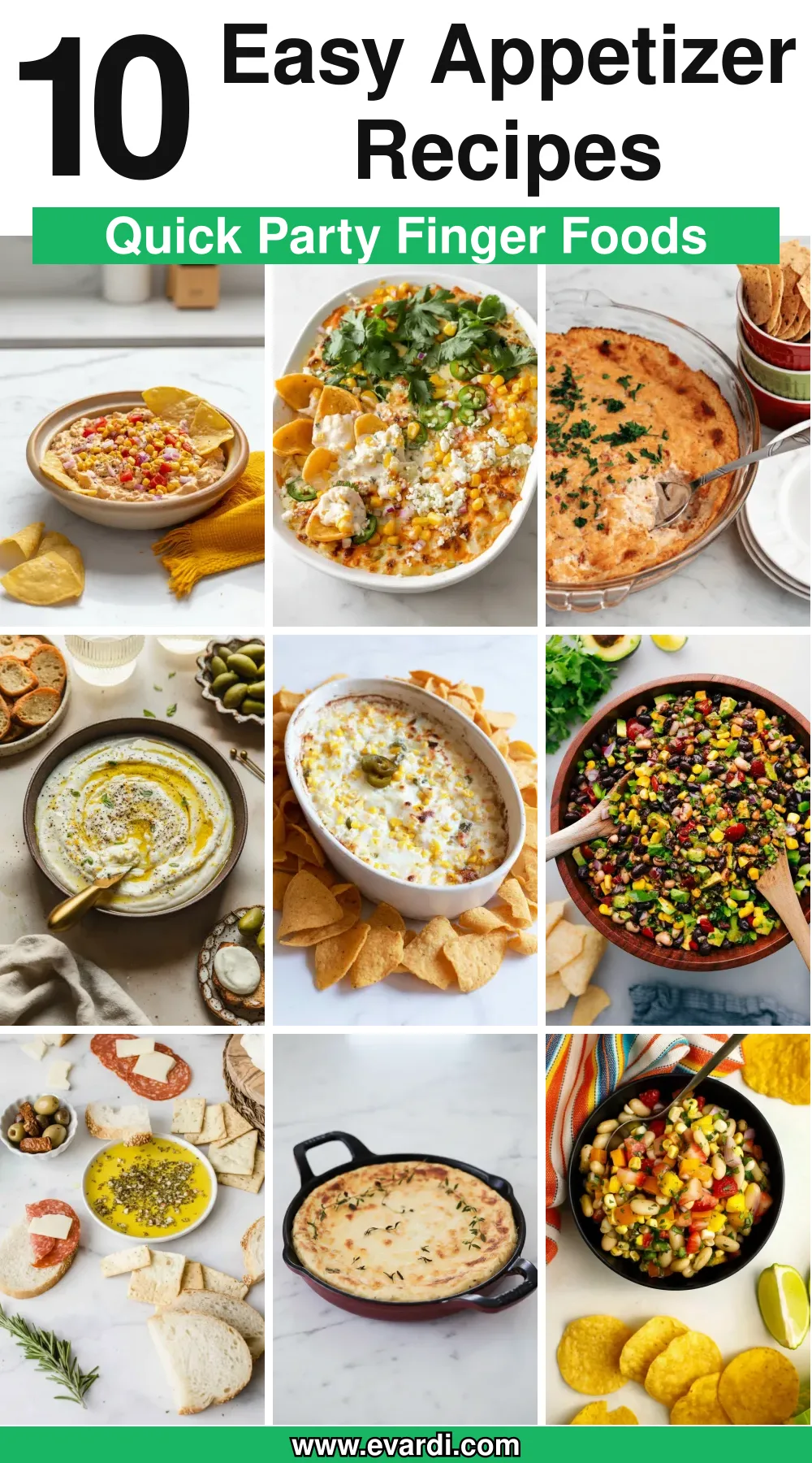 10 Easy Appetizers For Quick Party Snacks