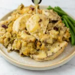 Easy Crockpot Chicken and Stuffing Recipe