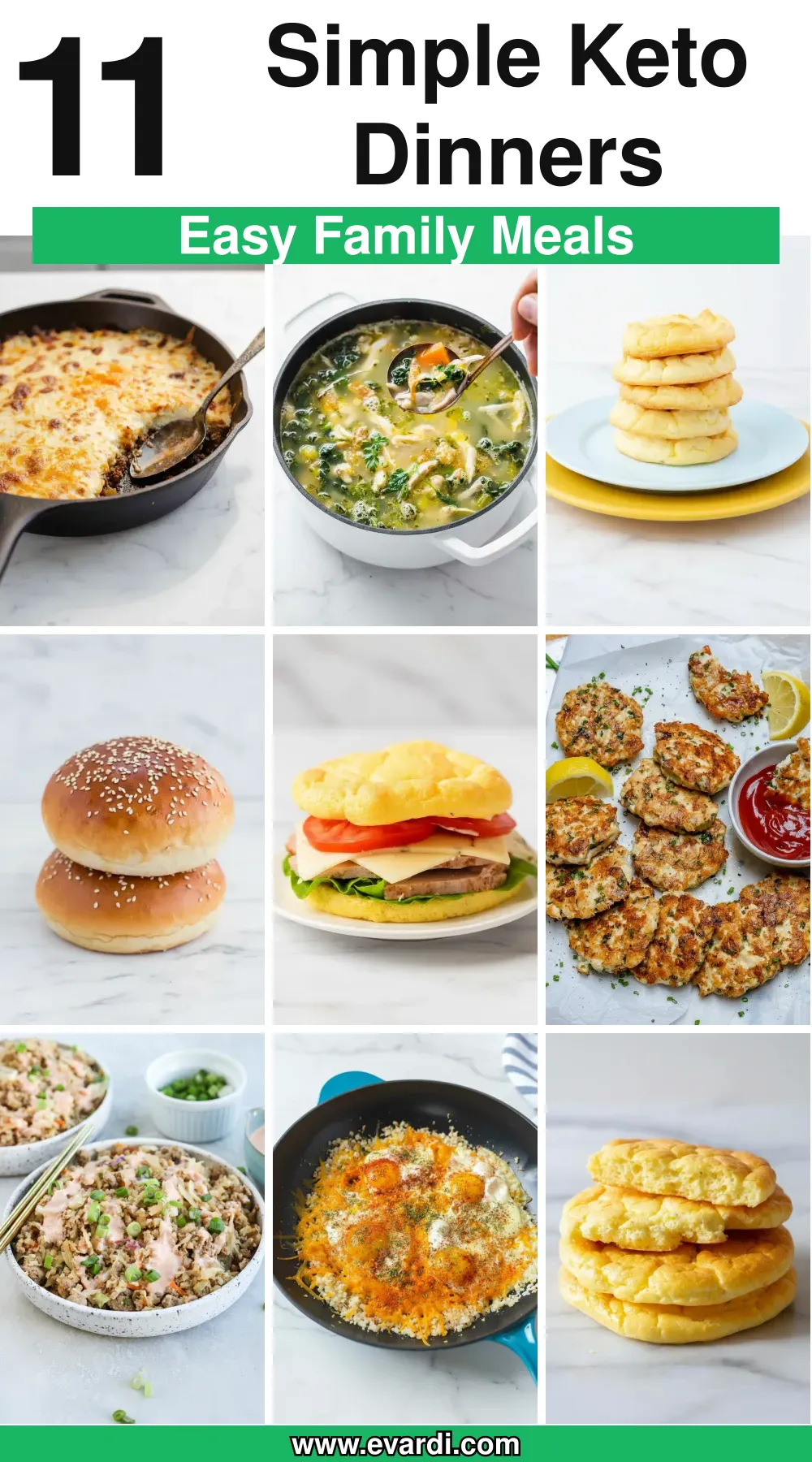 11 Easy Keto Recipes for Simple Family Dinners