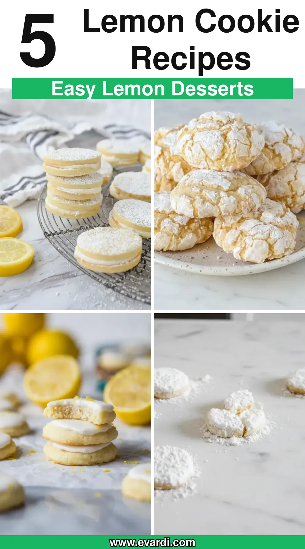5 Easy Lemon Cookie Recipes for Baking Bliss