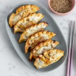 Frozen Dumplings Cooked in An Air Fryer