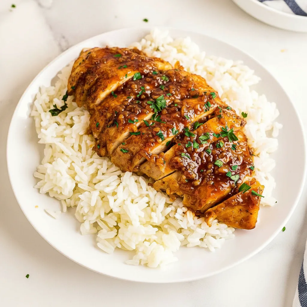 Honey Garlic Chicken Breasts