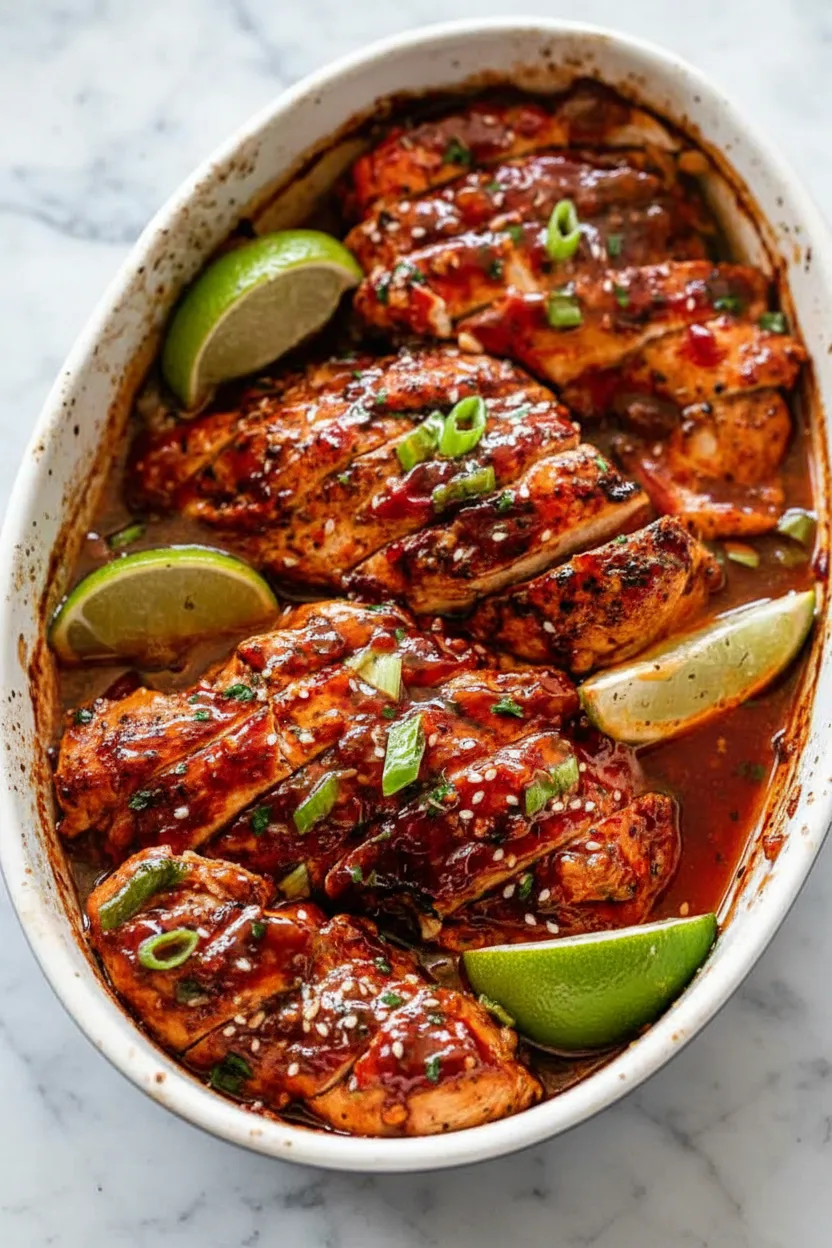 Honey Sriracha Chicken