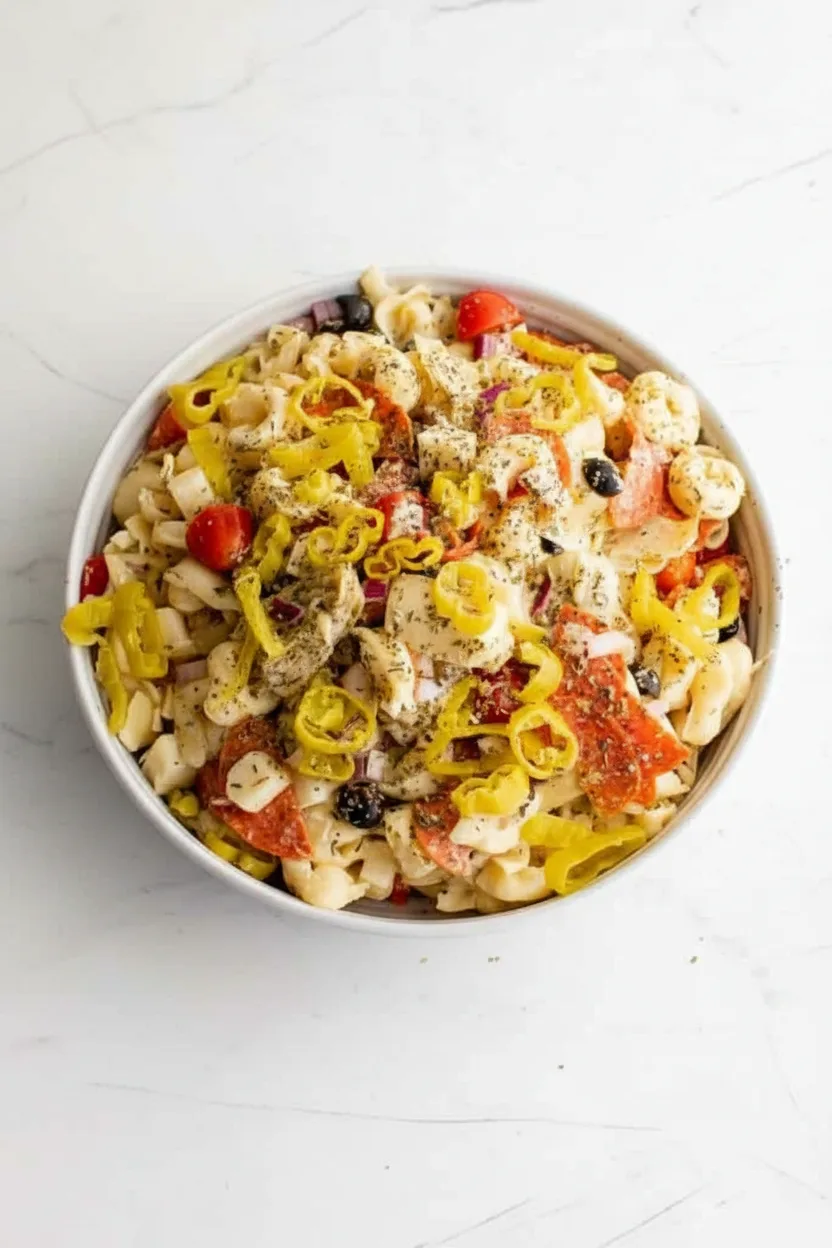 Italian Tortellini Pasta Salad