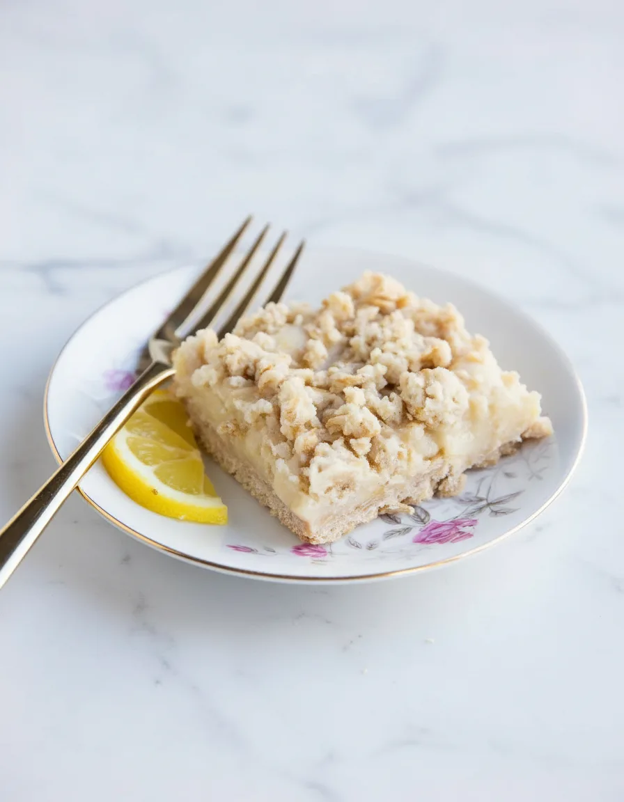 Lemon Bars with Oat Crumble