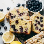 Lemon Blueberry Loaf Cake