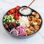 Low-Carb Greek Chicken Bowls (Keto, Gluten-Free)