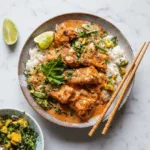 Oven Baked Coconut Curry Salmon