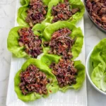 Savory Ground Beef Lettuce Wraps