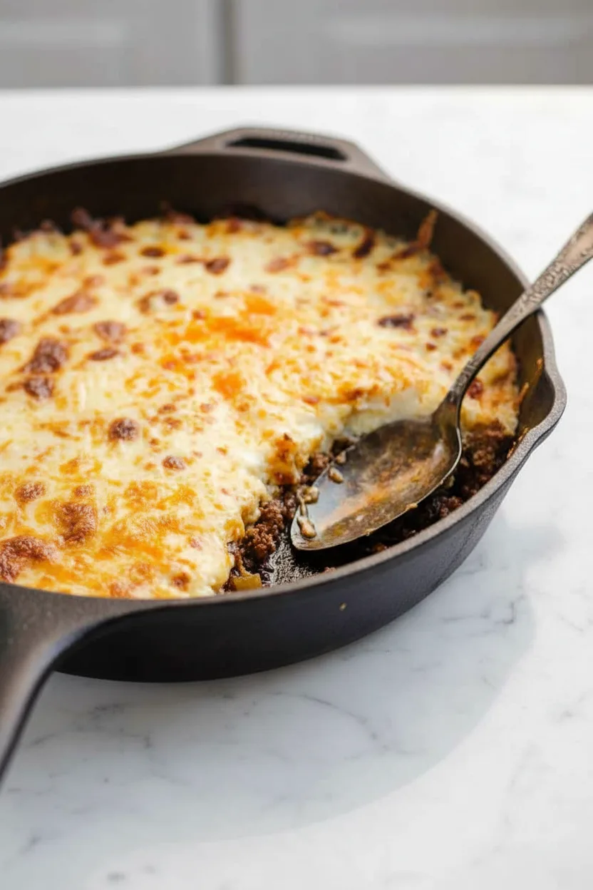 Skillet Keto Lasagna for Quick Weeknights