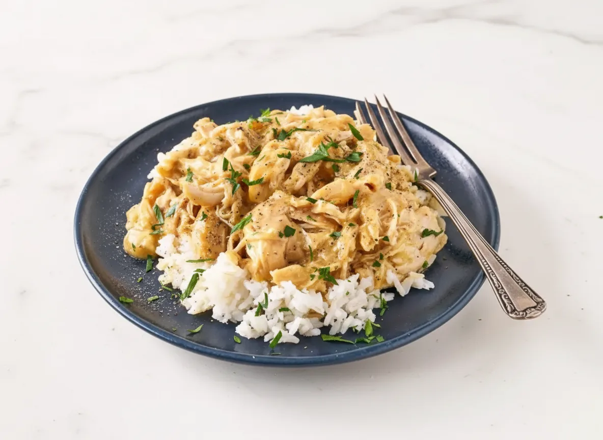 Slow Cooker Chicken and Gravy