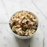 Spring Chicken Salad Bowl with Veggies